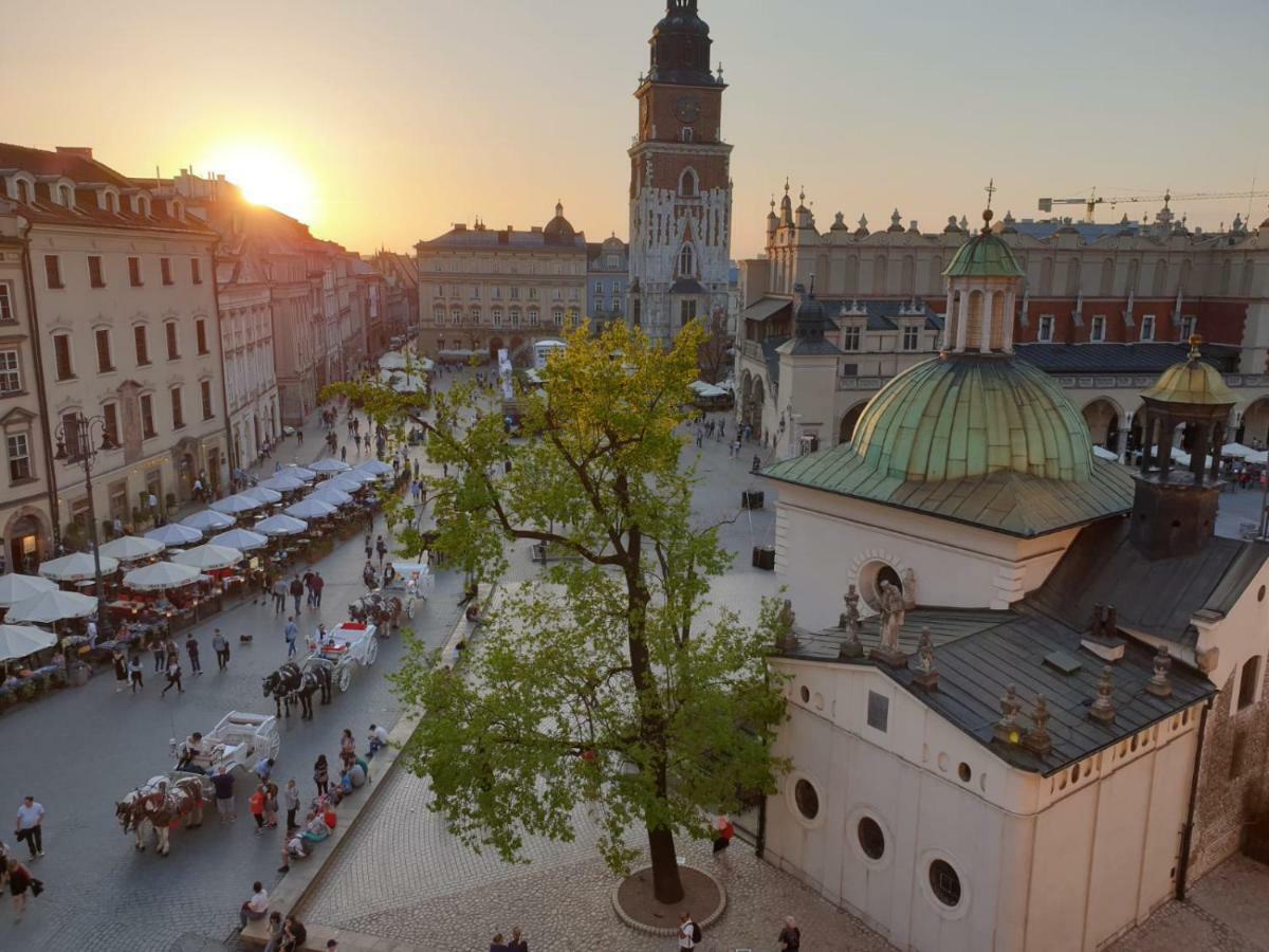 Main Market Square City View Краков Экстерьер фото